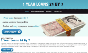 1yearloans24by7.co.uk thumbnail
