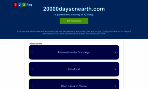 20000daysonearth.com thumbnail