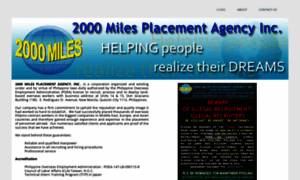 2000miles.org thumbnail