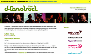 2006.dconstruct.org thumbnail