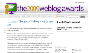 2009.weblogawards.org thumbnail