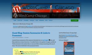2011.chicago.wordcamp.org thumbnail