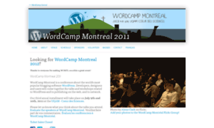 2011.montreal.wordcamp.org thumbnail