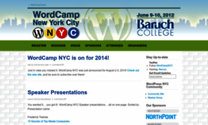 2012.nyc.wordcamp.org thumbnail