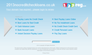 2013nocreditcheckloans.co.uk thumbnail