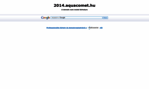 2014.aquacomet.hu thumbnail