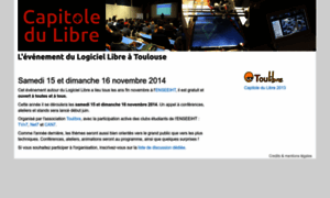 2014.capitoledulibre.org thumbnail