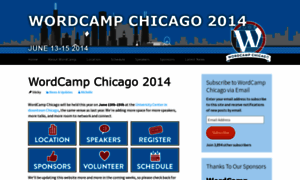 2014.chicago.wordcamp.org thumbnail