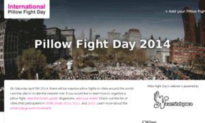 2014.pillowfightday.com thumbnail