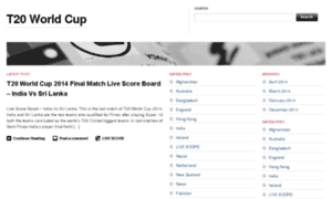 2014t20worldcup.com thumbnail