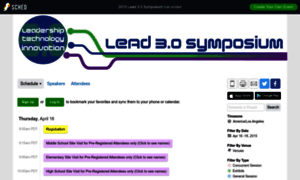 2015lead30symposium.sched.org thumbnail