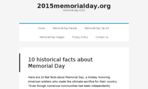 2015memorialday.org thumbnail