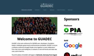 2016.guadec.org thumbnail