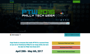 2016.phillytechweek.com thumbnail