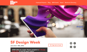 2016.sfdesignweek.org thumbnail