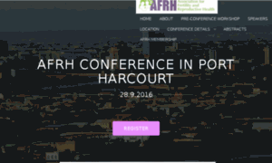 2016afrhconference.afrhnigeria.org thumbnail