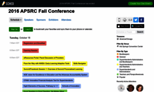 2016apsrcfallconferencea.sched.com thumbnail