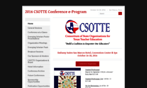 2016csotteconference.weebly.com thumbnail