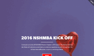 2016nshmbakickoff.splashthat.com thumbnail