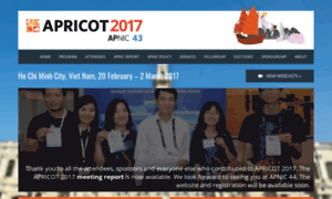2017.apricot.net thumbnail