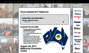 2017.pycon-au.org thumbnail