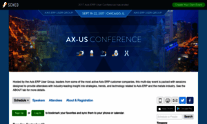 2017axisuserconference.sched.com thumbnail