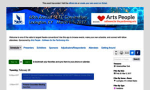 2017setcconvention.sched.com thumbnail