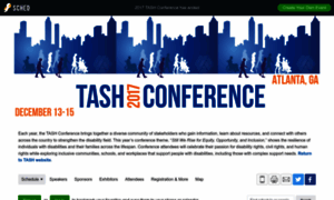 2017tashconference.sched.com thumbnail