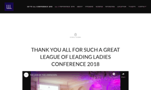 2018.leagueofleadingladies.com thumbnail