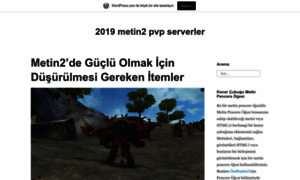 2019metin2pvpserverler.wordpress.com thumbnail