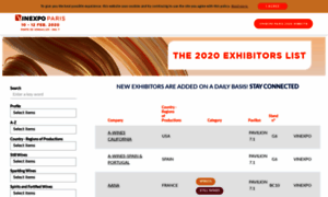 2020-exhibitors-list.vinexpoparis.com thumbnail