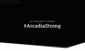2020presidentsreport.arcadia.edu thumbnail
