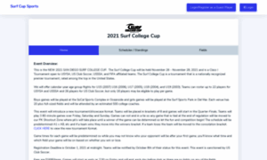 2021collegecup.surfcupsports.com thumbnail