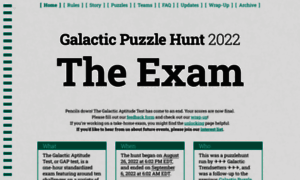 2022.galacticpuzzlehunt.com thumbnail