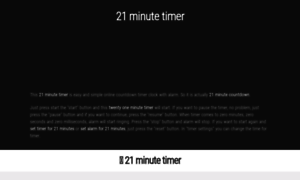 21.minute-timer.com thumbnail