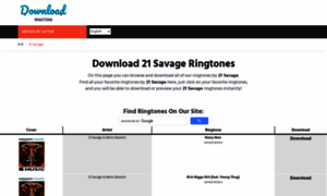 21savage.download-ringtone.com thumbnail