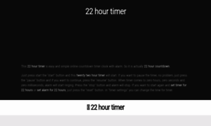 22.hour-timer.com thumbnail