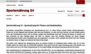 24-sporternaehrung.de thumbnail