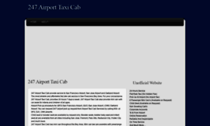 247airporttaxicab.com thumbnail