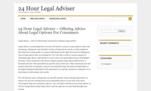 24hrlegaladviser.com thumbnail