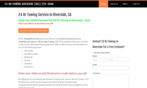 24hrtowingriverside.com thumbnail