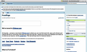 27dinner.pbworks.com thumbnail