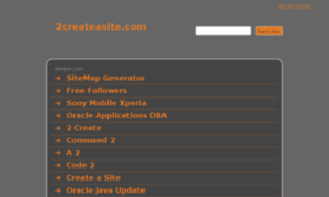 2createasite.com thumbnail