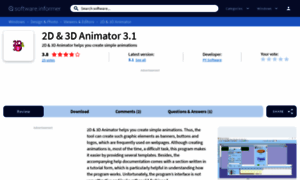 2d-3d-animator.informer.com thumbnail