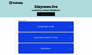 2daynews.live thumbnail