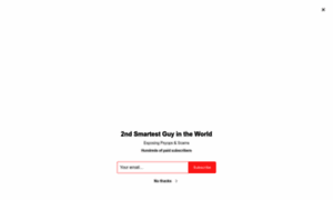 2ndsmartestguyintheworld.substack.com thumbnail