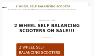 2wheelselfbalancingscooter.net thumbnail