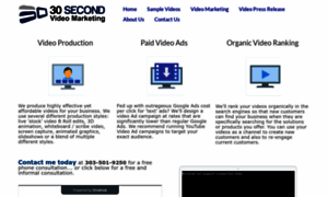 30secondvideomarketing.com thumbnail