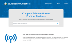 360telecommunications.com thumbnail