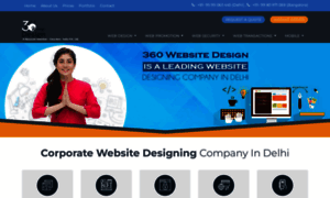 360websitedesign.in thumbnail
